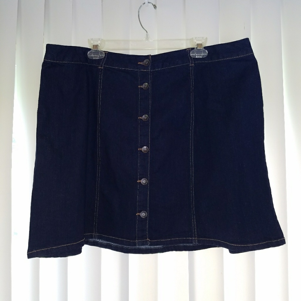 Cato denim skirt size 20 new